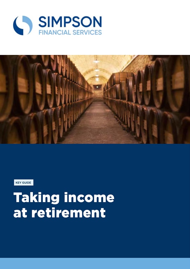 Taking income at retirement