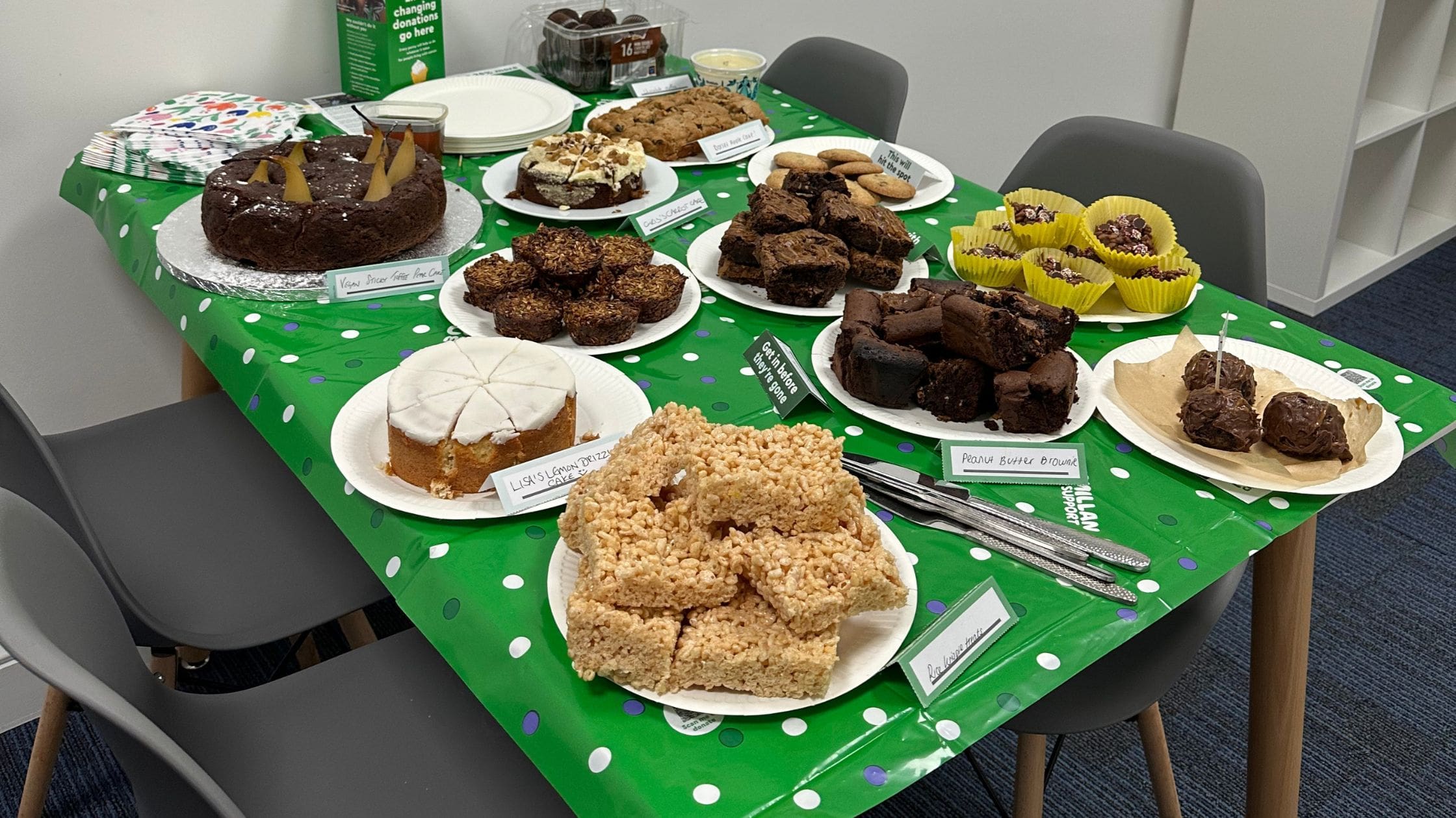 Macmillan coffee morning